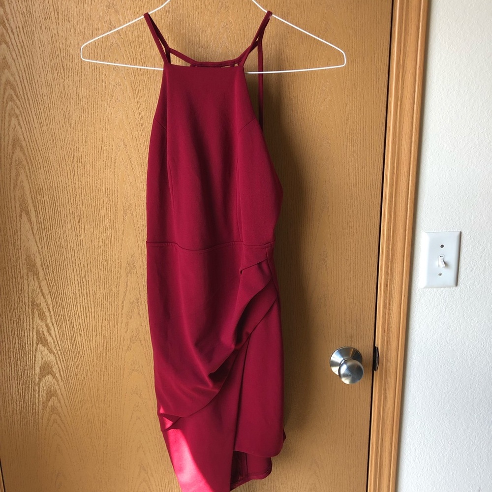 Red cocktail/evening/party dress